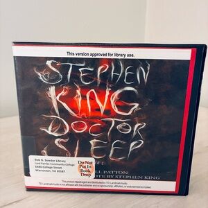 Stephen King Doctor Sleep Audiobook 15 CDs Horror ExLibrary Will Patton Reads